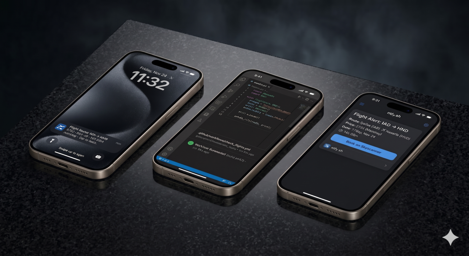 FlightTracker mobile alerts